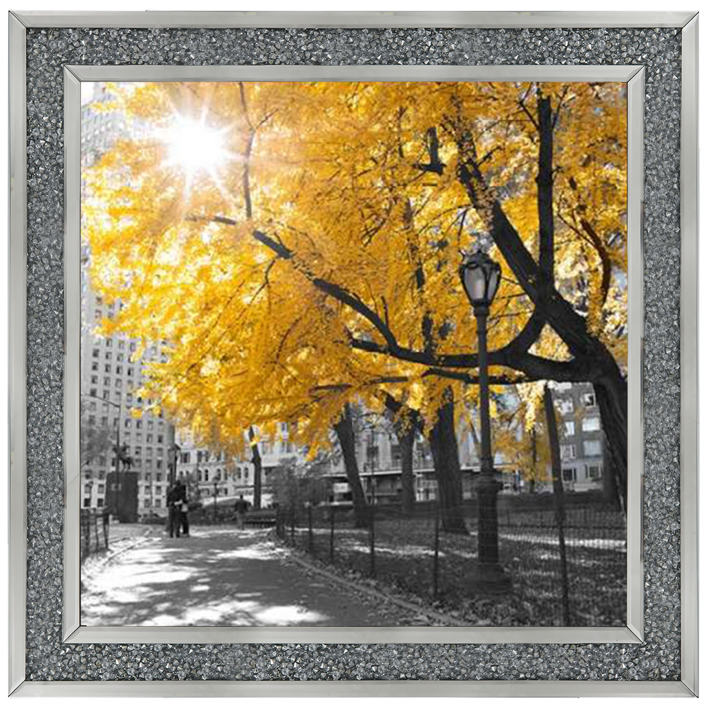 Central Park New York Yellow Tree  by Final Touches