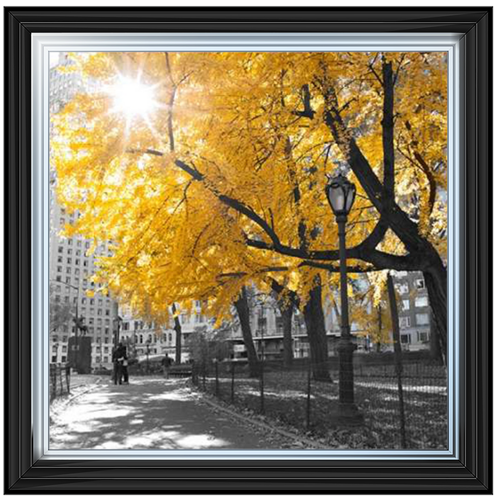 Central Park New York Yellow Tree  by Final Touches